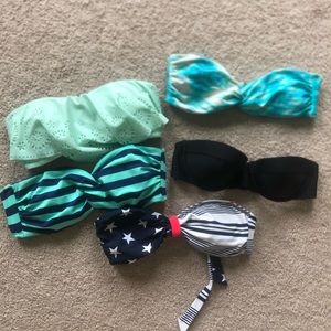 bandeau bikini tops